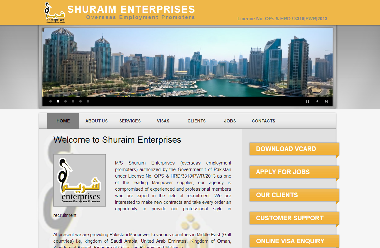 Shuraim Enterprises Overseas Empolyement Promoters
